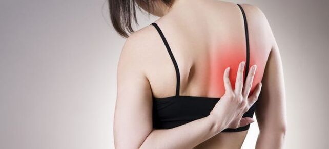 Durerea de spate crescută la mișcare este un semn de osteocondroză toracică