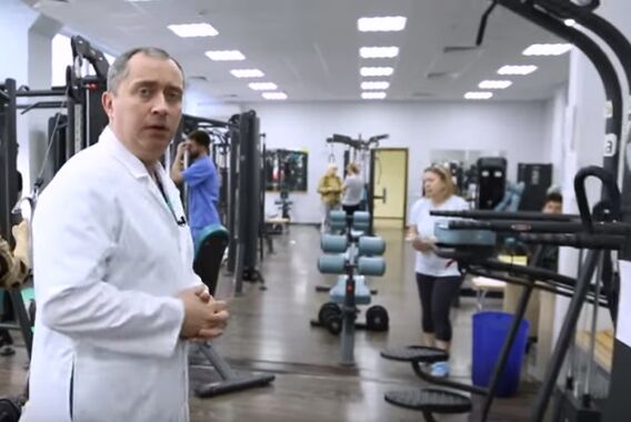 Clase în sală cu osteochondroză cervicală